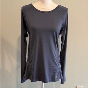 RBX Women's workout Charcoal Long Sleeve Top